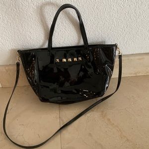 Valentino Garavani ROCKSTUD - black patent handbag.  Super cute.